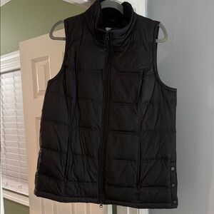 J. Jill Black Puffer Vest